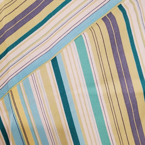 NWT Silk Dress, The look by Randolph Duke,  size 8  sleeveless trumpet dress. - Picture 4 of 5